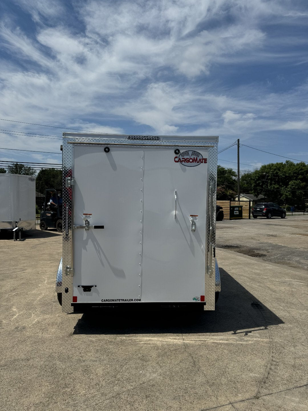 6X10 Single Axle 6'6 Interior Height Continental Cargo Cargo / Enclosed Trailer