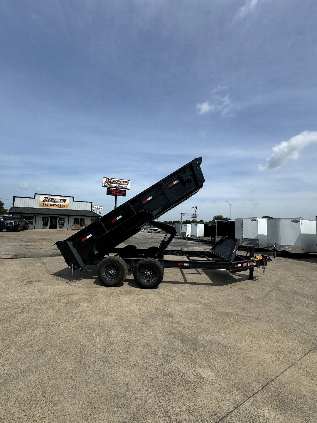 2024 Extreme Trailers 83X14 Dump Trailer