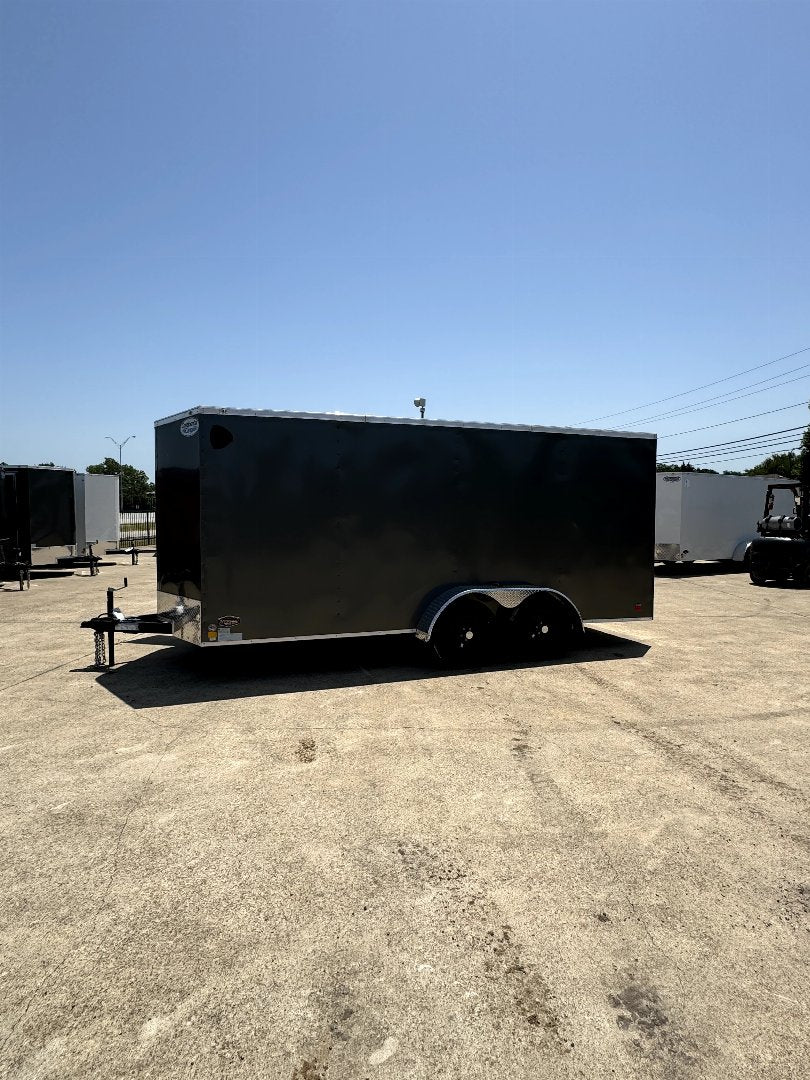 7X16 Tandem Axle 6'6 Interior Height Continental Cargo / Enclosed Trailer