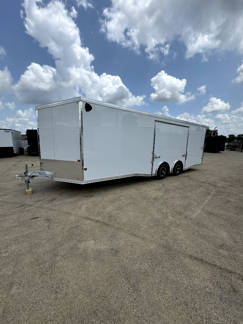 2025 8.5X24 EZ Hauler All Aluminum Side Escape Door