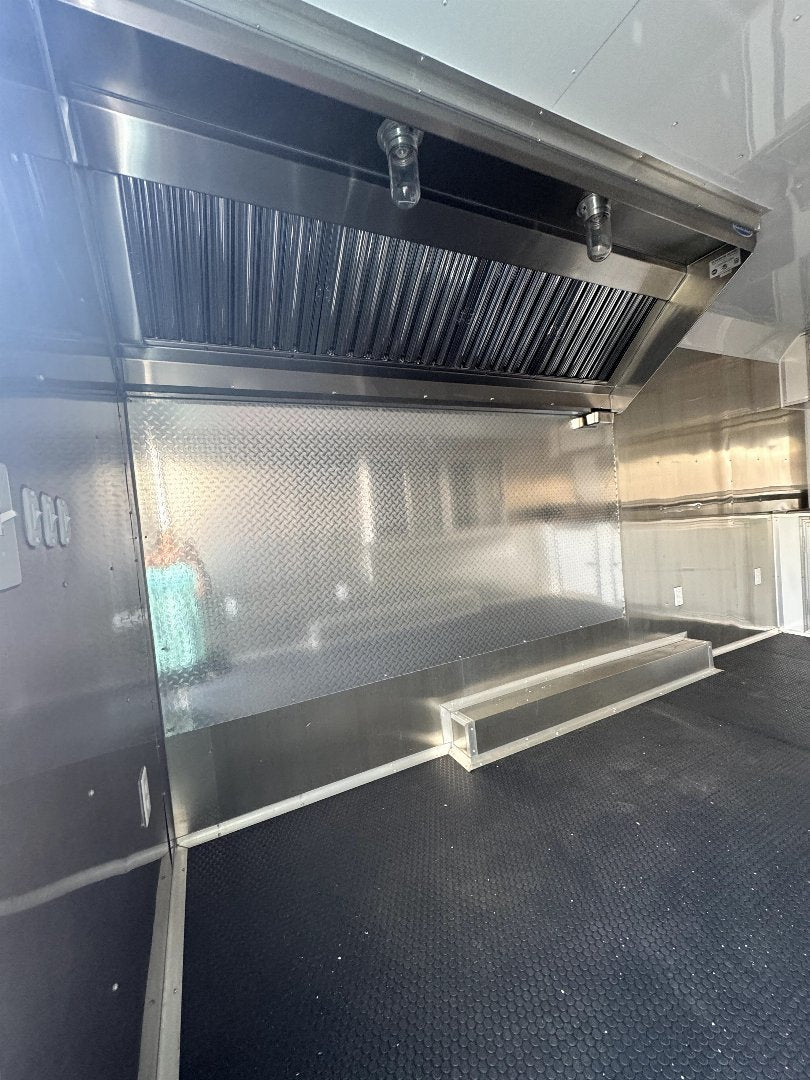 2024 8.5x16 Concession trailer with Hood Vent Concession