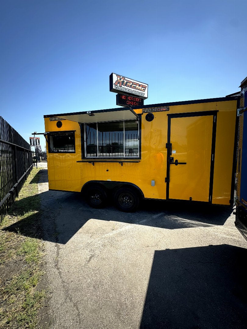 8.5X16 Concession with Appliances