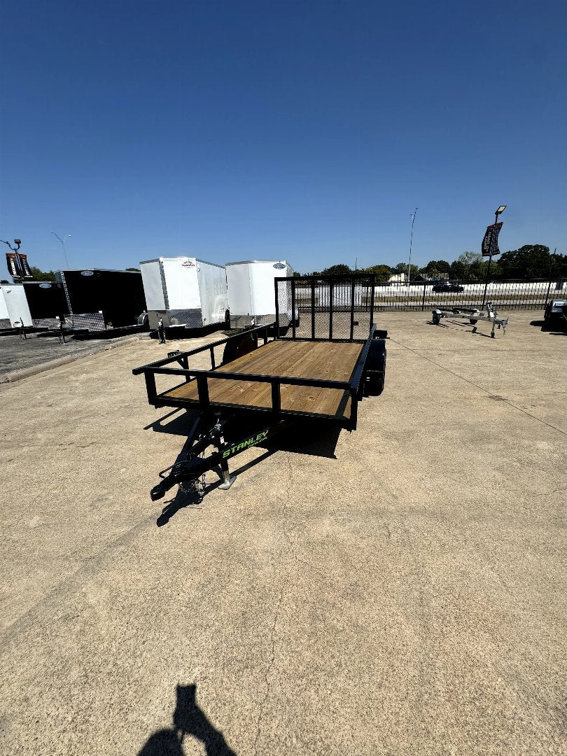 77X12 Stanley Utility Trailer with Gate