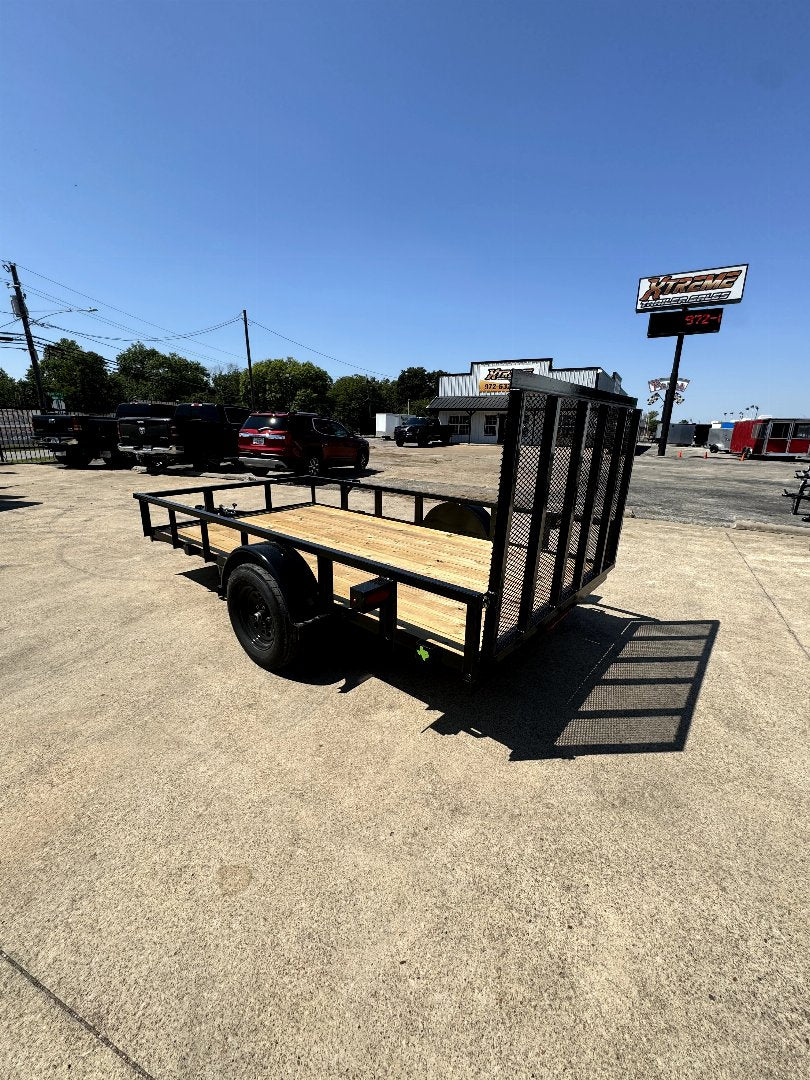 77X12 Stanley Utility Trailer with Gate