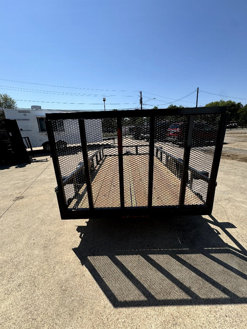 77X12 Stanley Utility Trailer with Gate