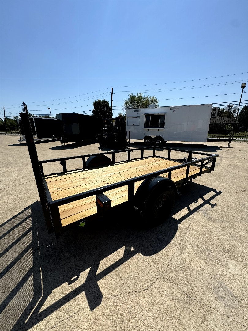 77X12 Stanley Utility Trailer with Gate