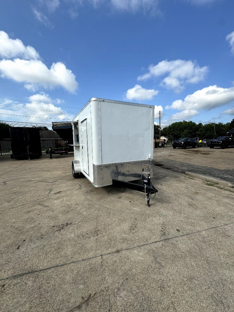 7X12 Single Axle Concession / Vending / Food Trailer