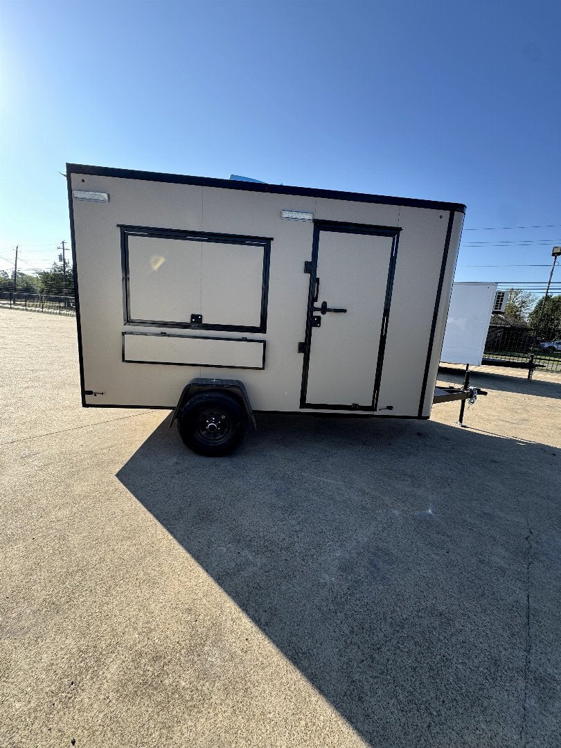 7X12 Single Axle Concession / Coffee / Vending Trailer