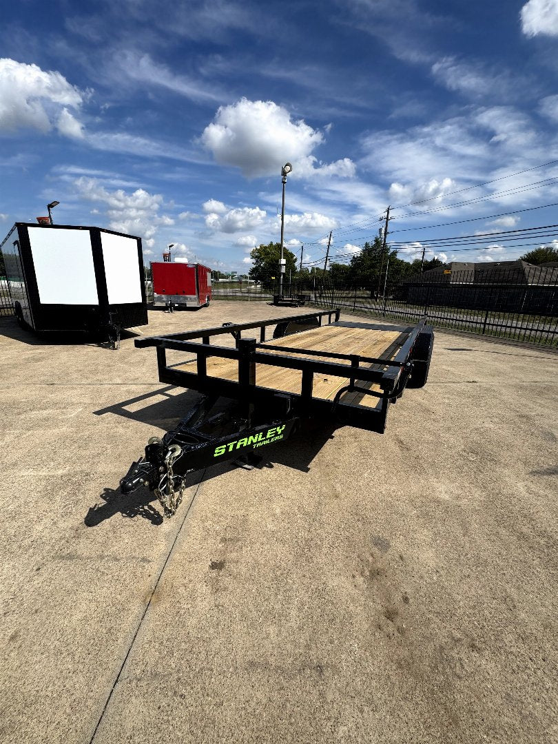 83X20 14k Axles Stanley Utility Trailer