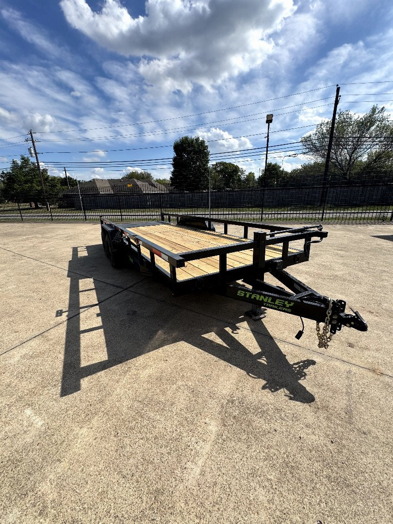 83X20 14k Axles Stanley Utility Trailer