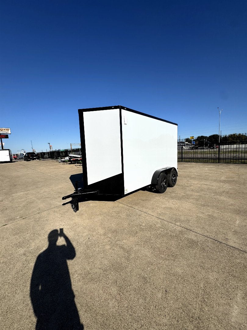 6X12 Tandem Axle 7ft. Interior Cargo / Enclosed Trailer