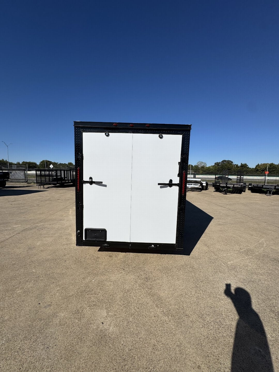 6X12 7ft. Interior Single Axle Cargo / Enclosed Trailer