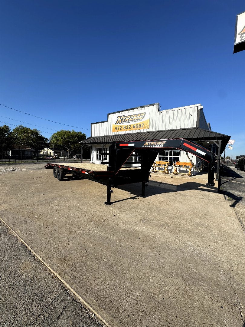 102 X 20+5 Mega Ramps Flatbed Trailer