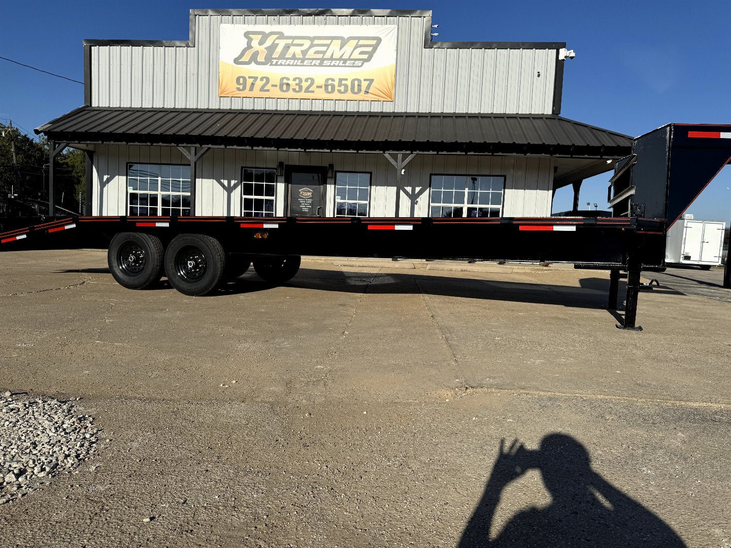 102 X 20+5 Mega Ramps Flatbed Trailer