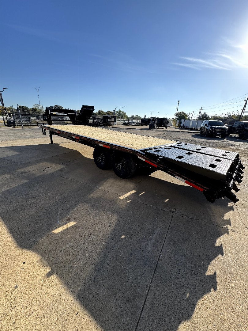 102 X 20+5 Mega Ramps Flatbed Trailer