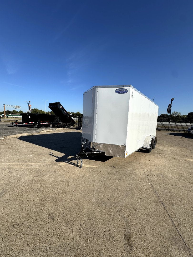 7X16 Tandem Axle Continental Cargo / Enclosed Trailer