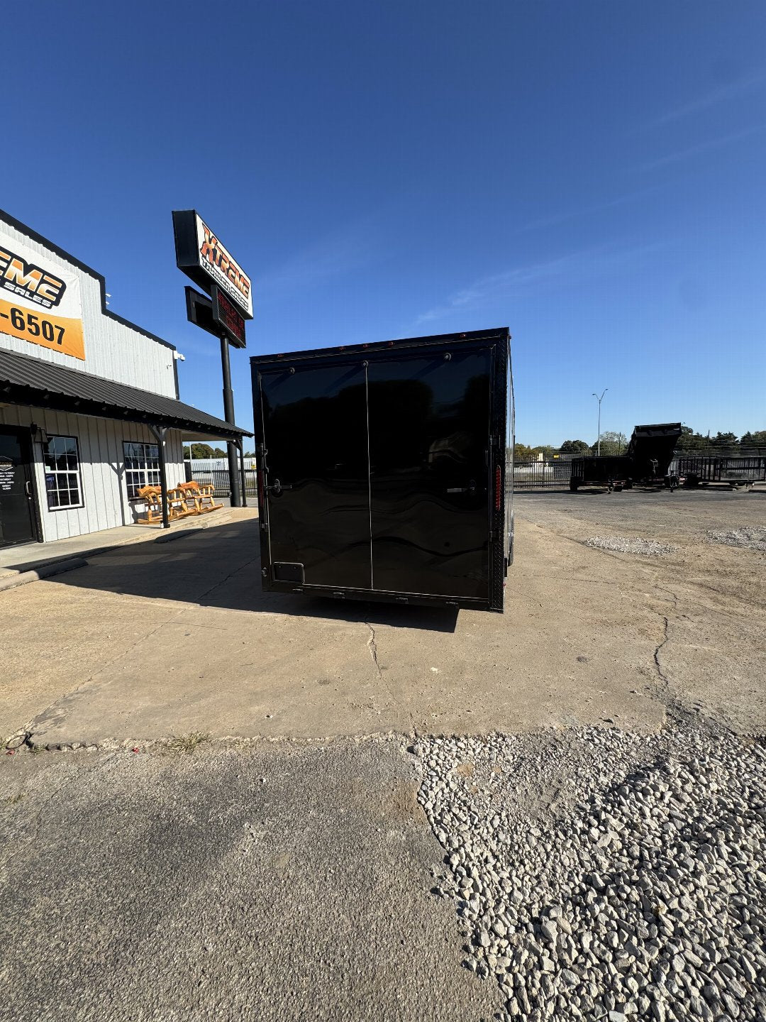 8.5X28 Blackout Cargo / Enclosed Trailer