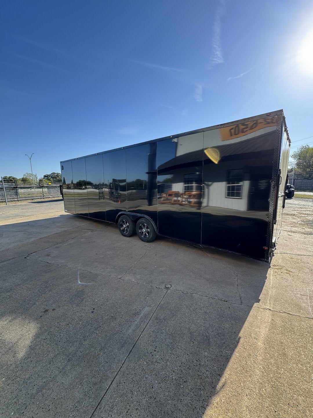 8.5X28 Blackout Cargo / Enclosed Trailer