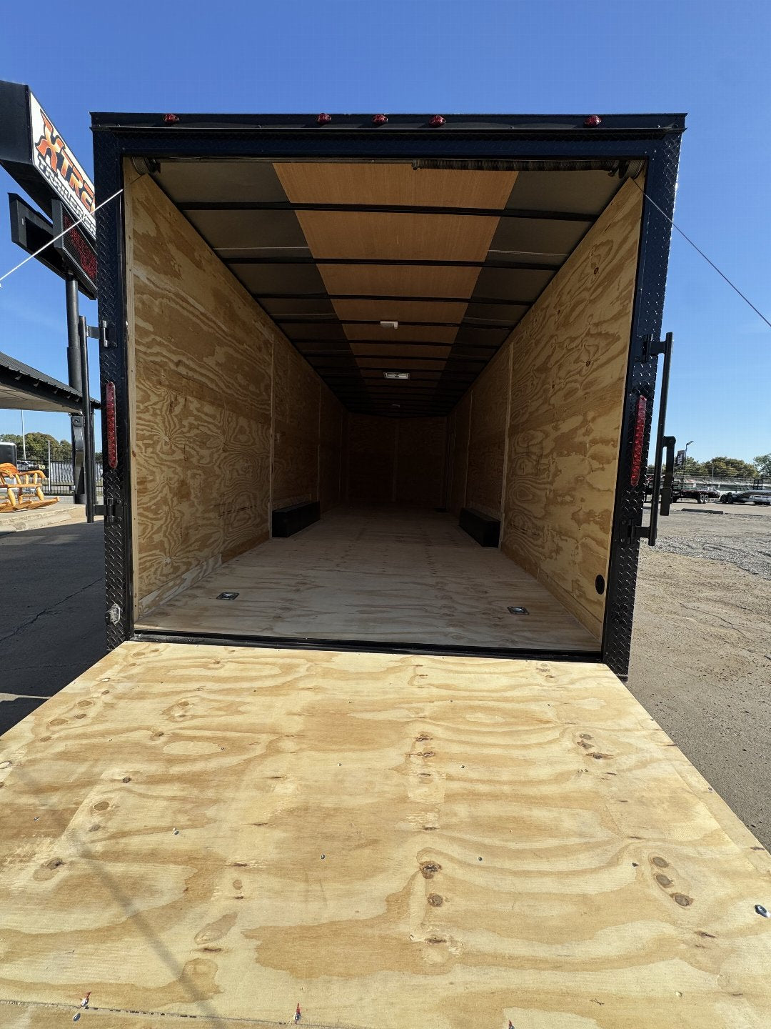 8.5X28 Blackout Cargo / Enclosed Trailer