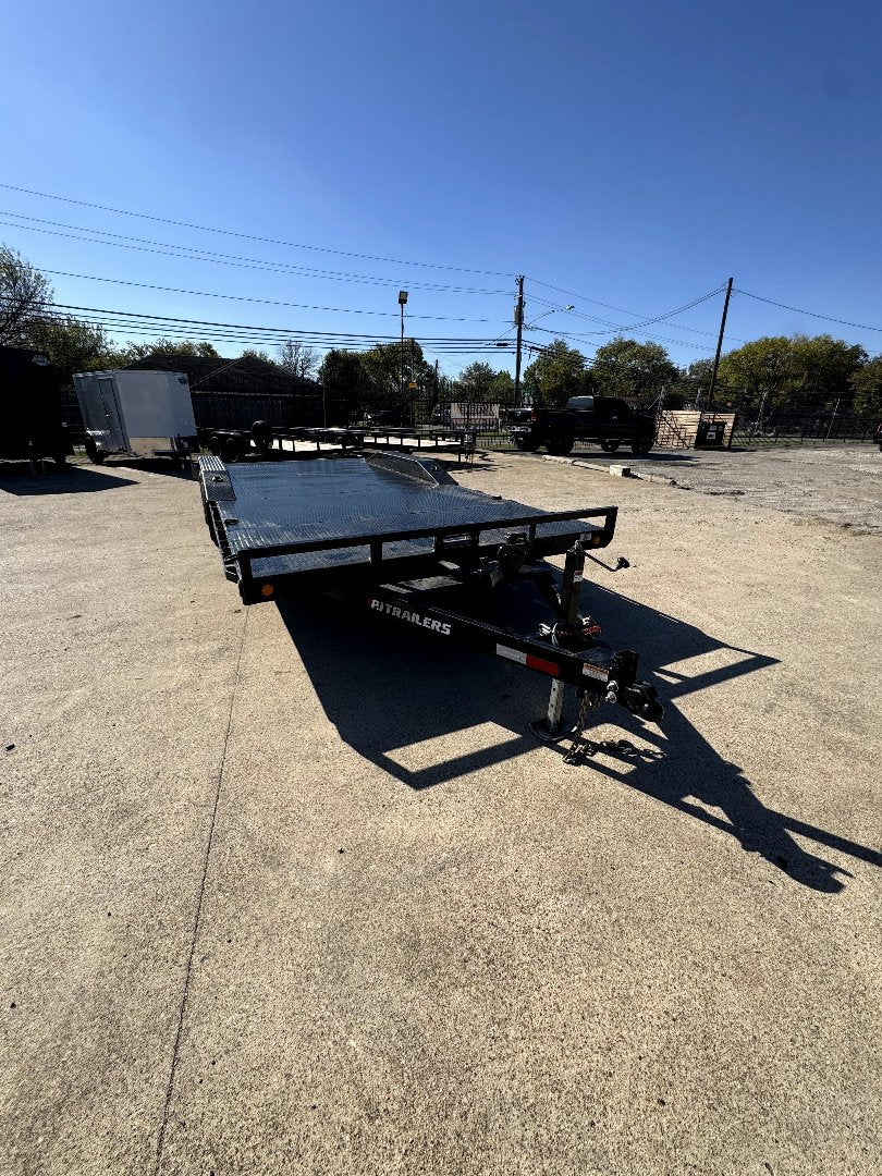 2023 Used PJ 102x20 Dove Steel Deck