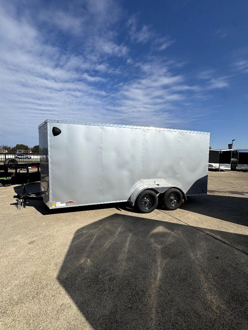 2024 7x16 Silver Cargo Mate Cargo / Enclosed TrailerTandem