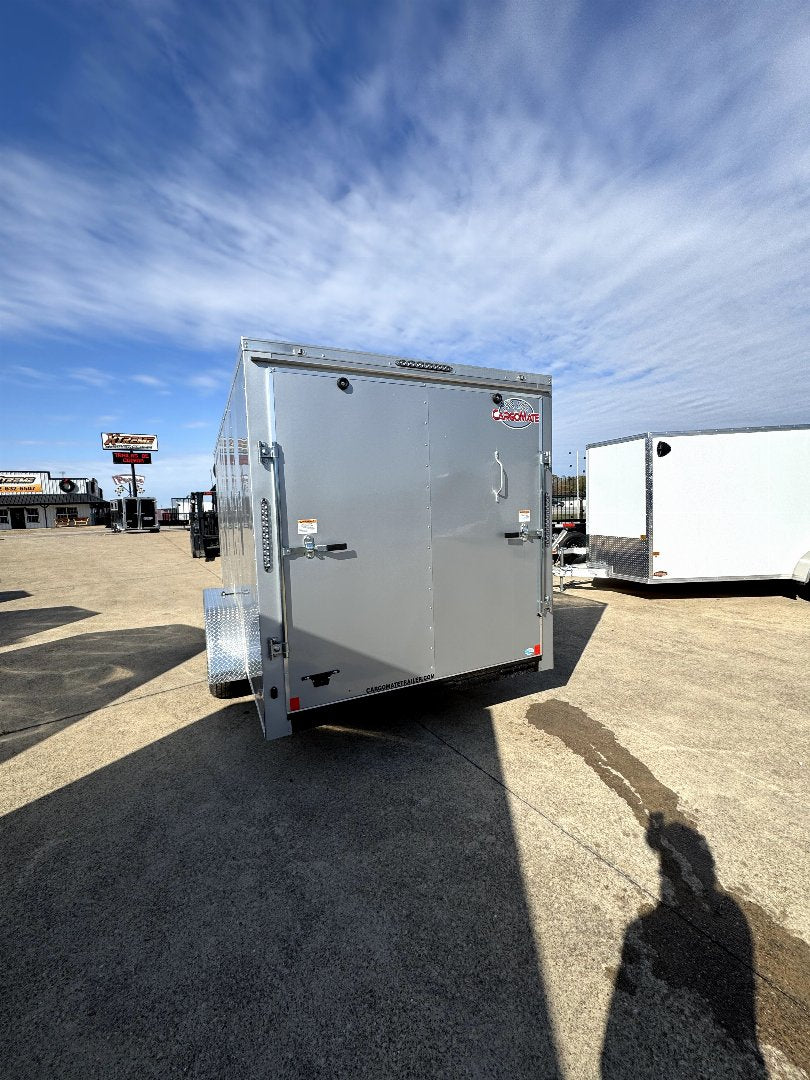 2024 7x16 Silver Cargo Mate Cargo / Enclosed TrailerTandem