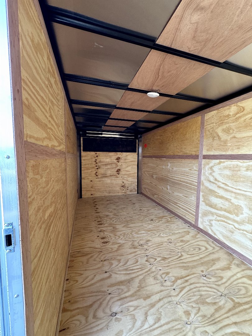 2024 7x16 Silver Cargo Mate Cargo / Enclosed TrailerTandem