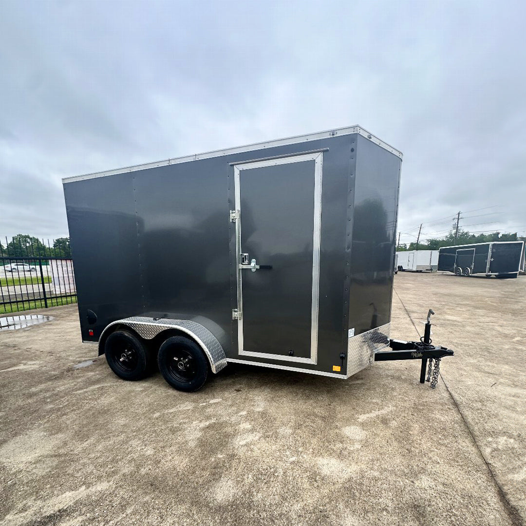 6X12 7FT CARGO / ENCLOSED TRAILER