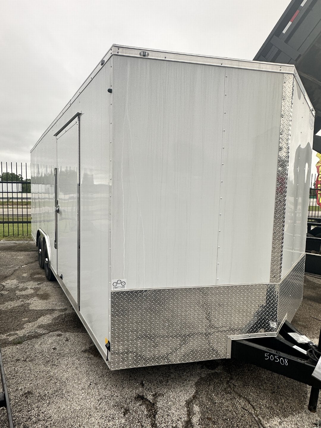 8.5X20 7FT INTERIOR CAR HAULER CARGO ENCLOSED