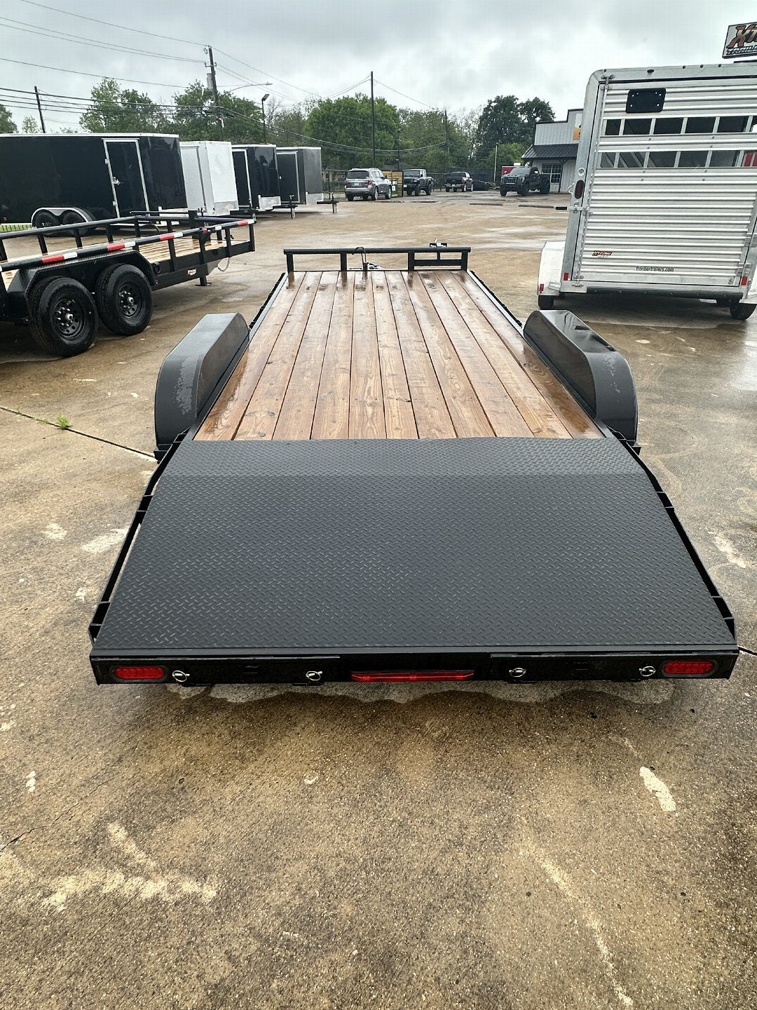 CAR HAULER TRAILERS 83X20 CAR HAULER