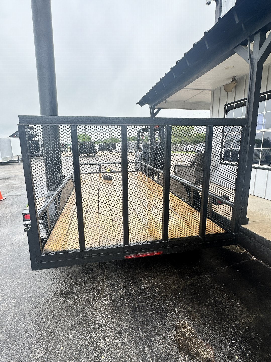 83X16 STANLEY UTILITY TRAILER W/ GATE