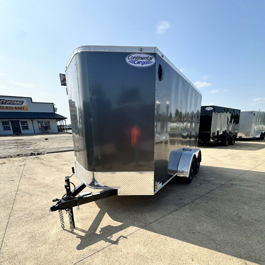 6X12 TANDEM AXLE 6'6 INTERIOR HEIGHT CONTINENTAL CARGO / ENCLOSED TRAILER