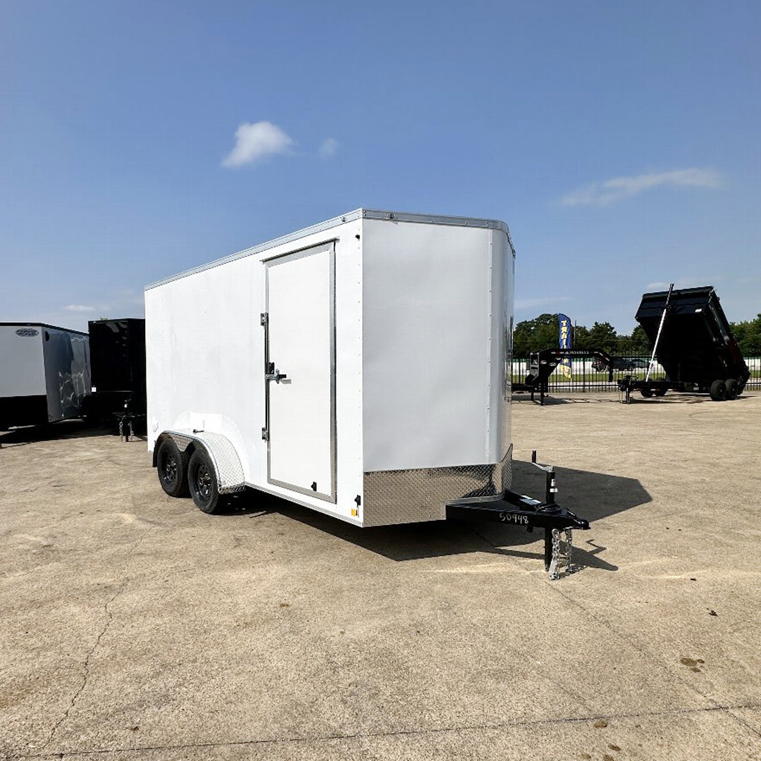 7X14 TANDEM AXLE 7 FT. INTERIOR HEIGHT CONTINENTAL CARGO / ENCLOSED TRAILER