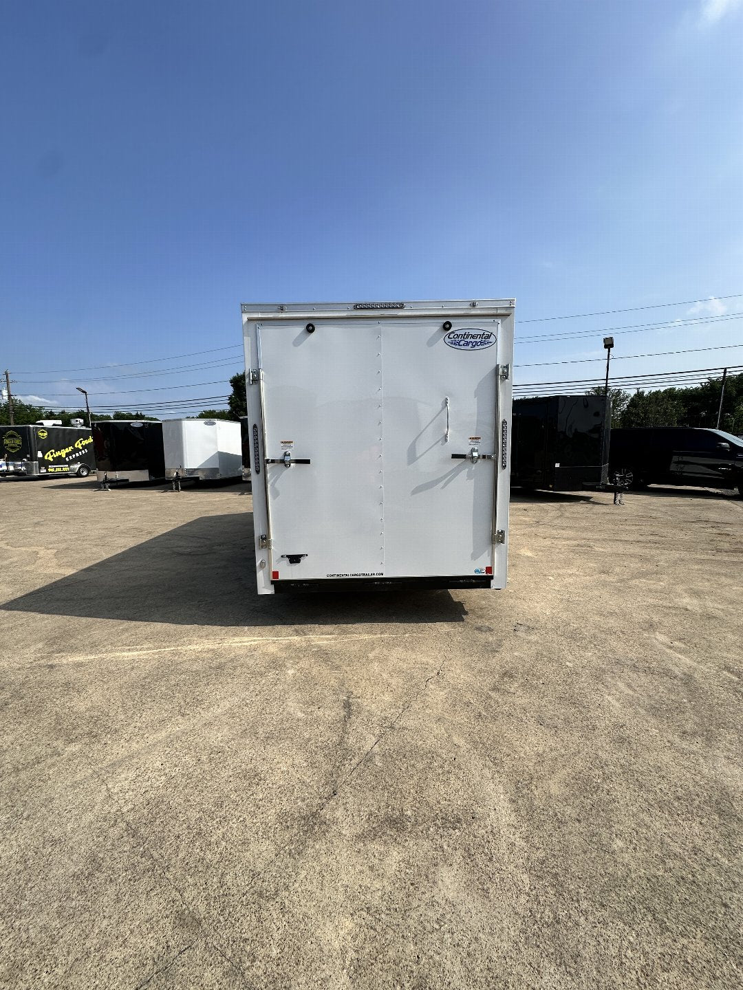 7X16 TANDEM AXLE 7 FT. INTERIOR HEIGHT CONTINENTAL CARGO / ENCLOSED TRAILER