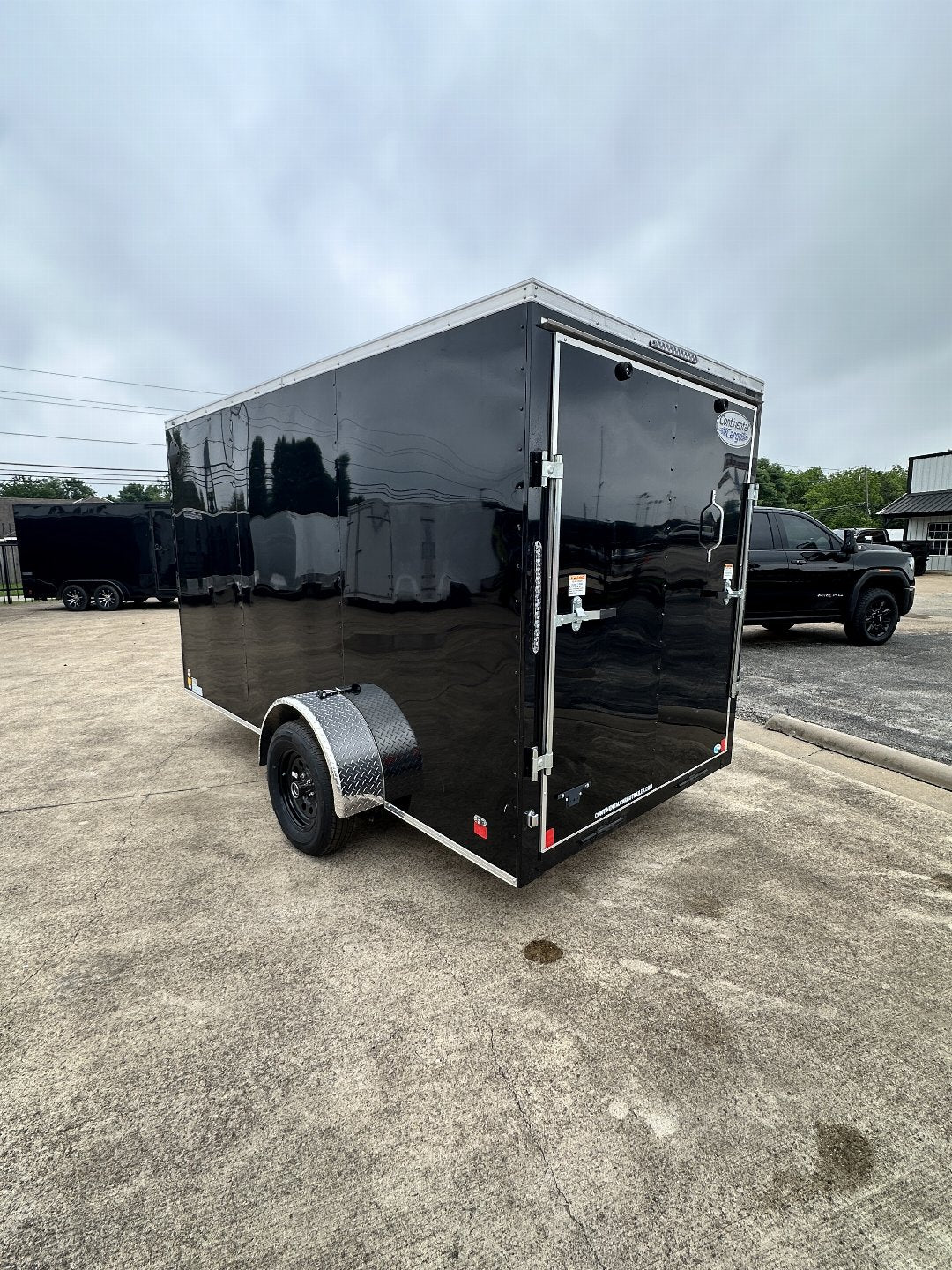 2023 CONTINENTAL CARGO 6X12 SINGLE AXLE CARGO / ENCLOSED TRAILER