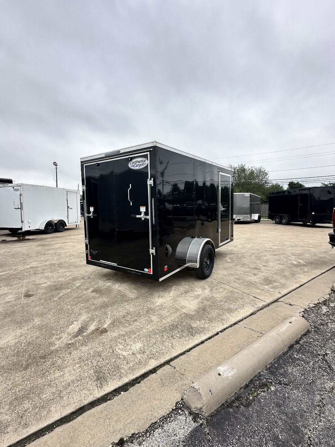 2023 CONTINENTAL CARGO 6X12 SINGLE AXLE CARGO / ENCLOSED TRAILER