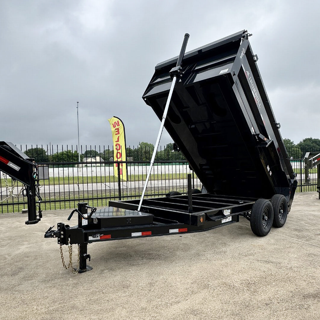 83X14 3 FT. WALLS NORSTAR DUMP TRAILER