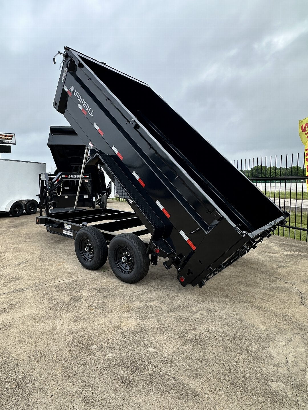 83X14 3 FT. WALLS NORSTAR DUMP TRAILER