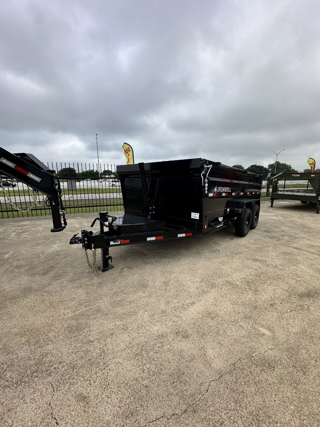 83X14 3 FT. WALLS NORSTAR DUMP TRAILER