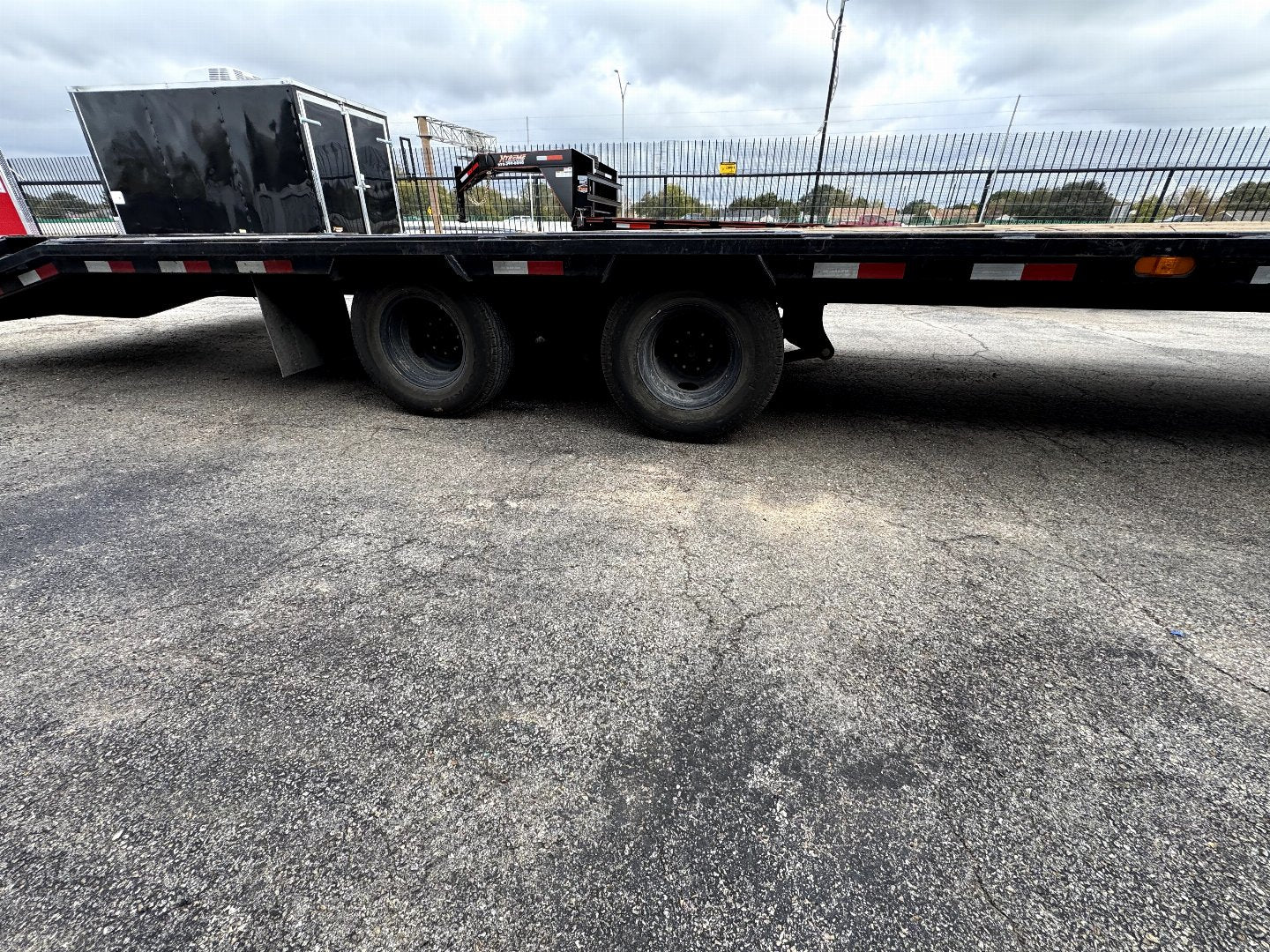 2023 Used PJ Trailers 102x35 + 5 Mega Ramp Flatbed Trailer