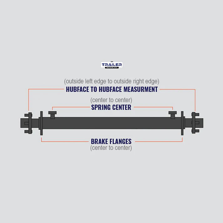 Trailer Kit 2000 lb TK Single Axle Kit - 2K Capacity (Axle Series)