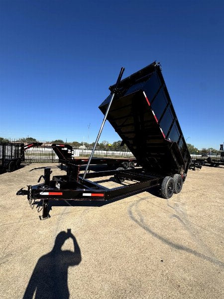 83X16 4ft. Walls Dump Trailer