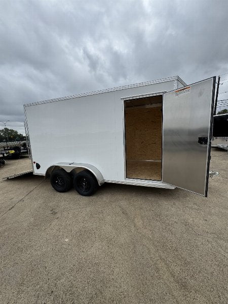 7X14 Tandem Axle Alcom Aluminum Cargo / Enclosed Trailer