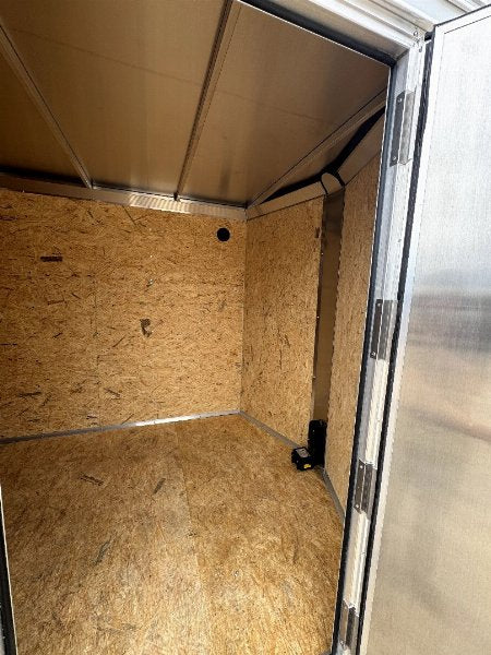 6X12 Tandem Axle Alcom Aluminum Cargo / Enclosed Trailer