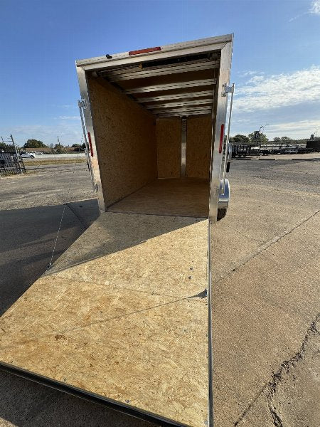 6X12 Single Axle Aluminum Cargo / Enclosed Trailer