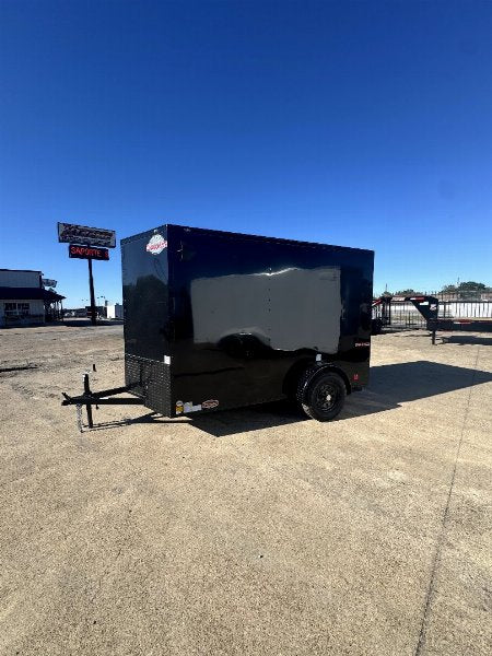 6X10 Single Axle Blackout Cargo Mate / Enclosed Trailer