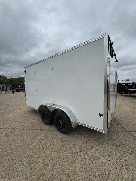 7X14 Tandem Axle Alcom Aluminum Cargo / Enclosed Trailer