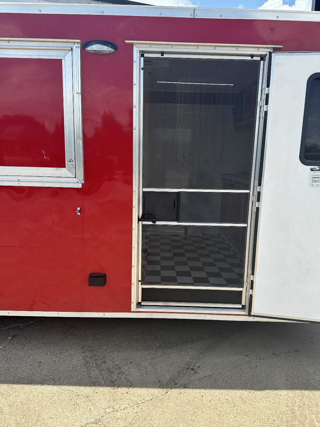 8.5X22 VENDING CONTINENTAL CARGO CONCESSION TRAILER W/ A PORCH