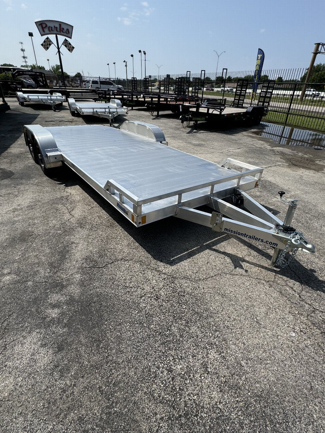 83X20 ALL ALUMINUM ALCOM UTILITY TRAILER