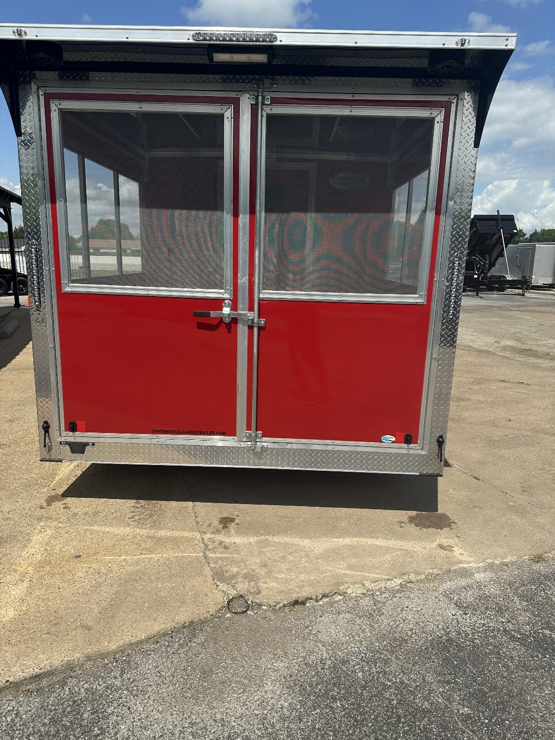 8.5X22 VENDING CONTINENTAL CARGO CONCESSION TRAILER W/ A PORCH